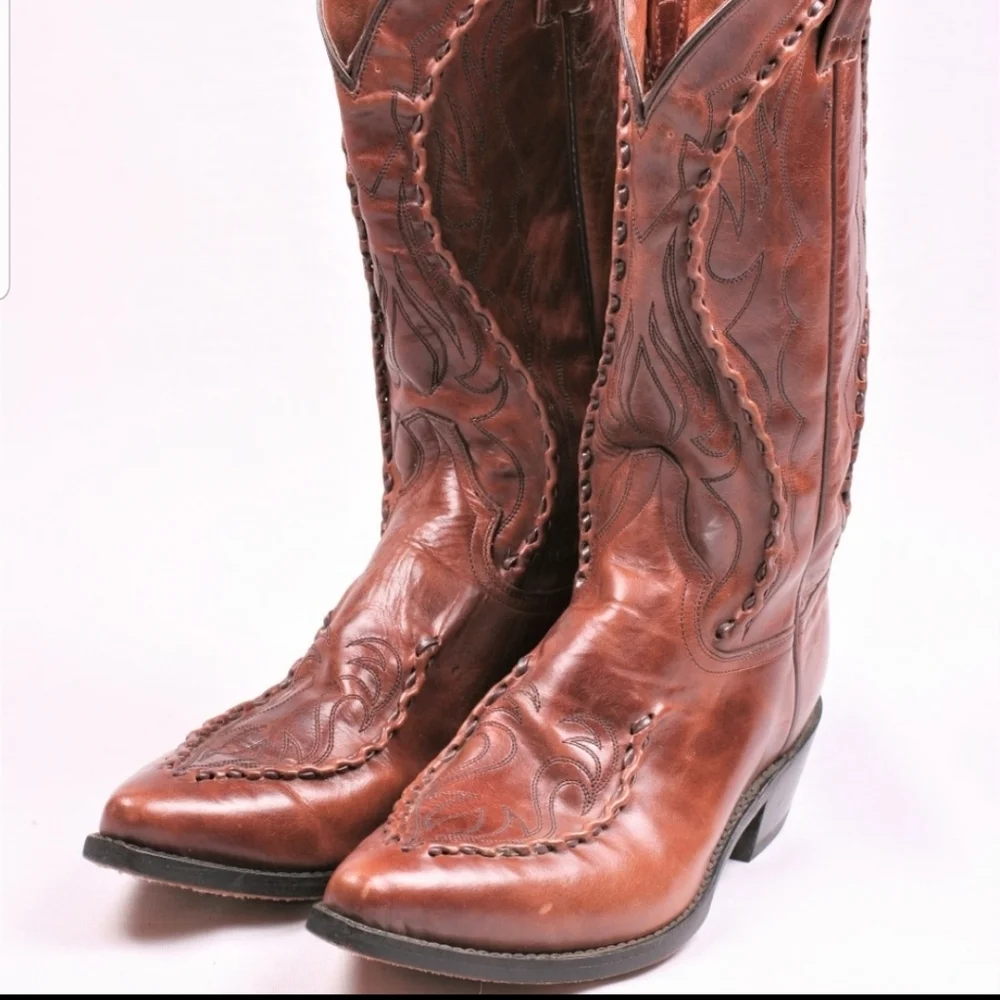 Mens cowboy boots - Picture 3 of 6